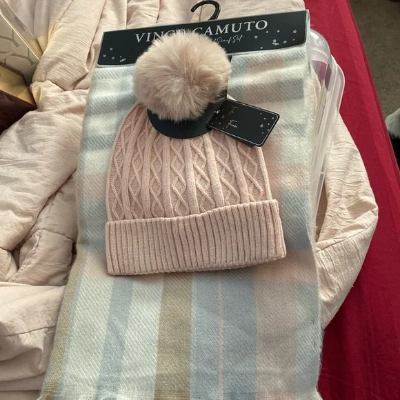 Vince Camuto Accessories Vince Camuto Hat And Scarf Set Poshmark